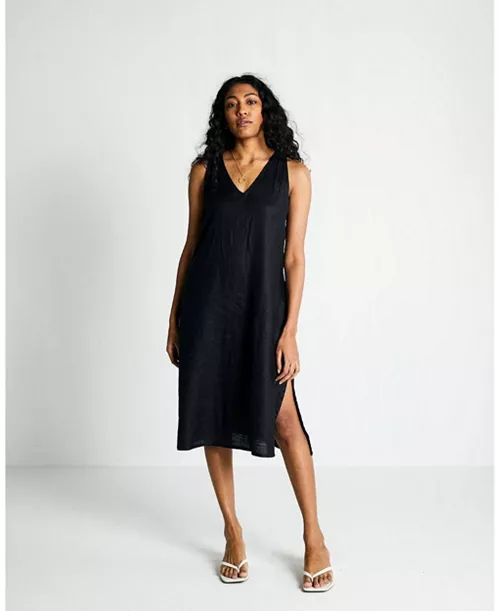 women's the hemp noir dress