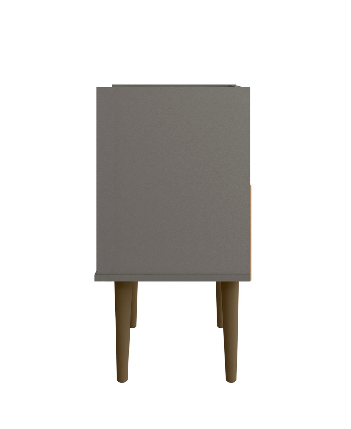 Manhattan Comfort Bogart Medium Density Fiberboard 1-Drawer Nightstand