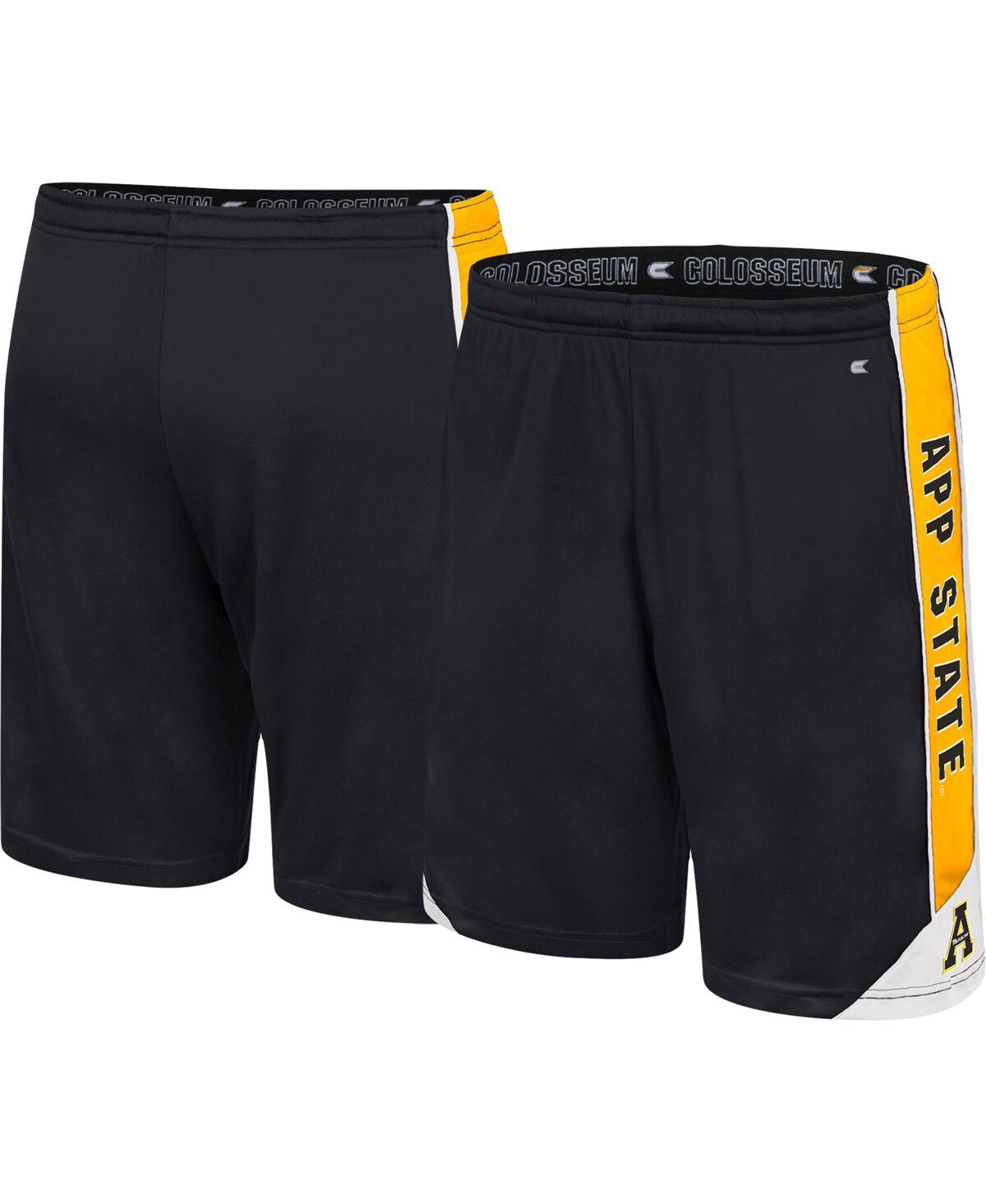 Colosseum Black Appalachian State Mountaineers Haller Shorts In Black