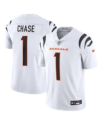 Nike Men's Ja'Marr Chase White Cincinnati Bengals Vapor