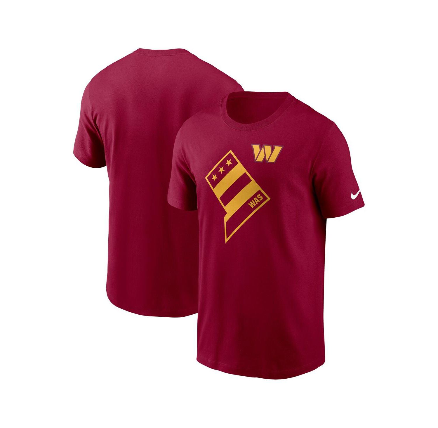 Men's Burgundy Washington Commanders Local Essential T-shirt