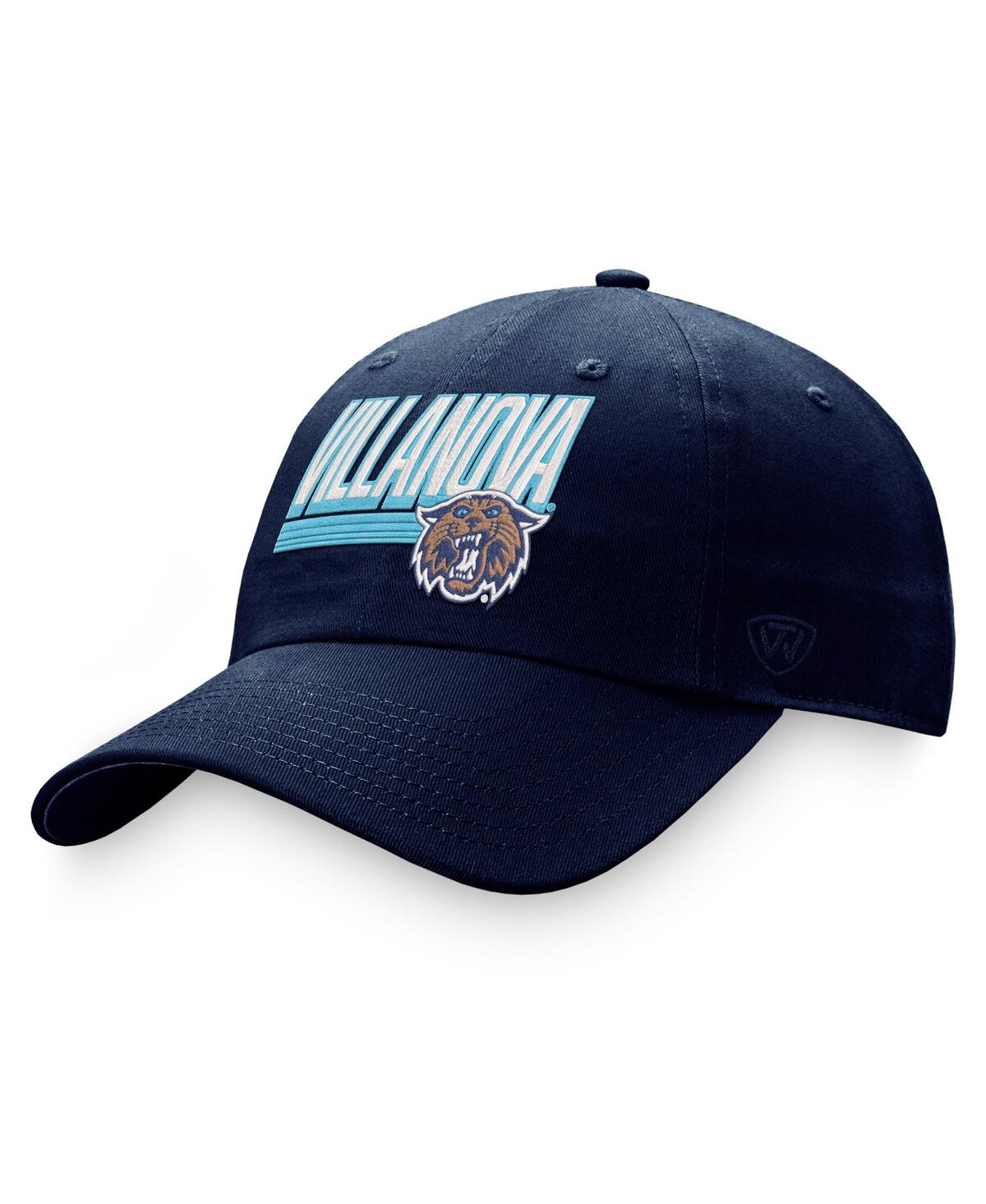 Shop Top Of The World Men's  Navy Villanova Wildcats Slice Adjustable Hat