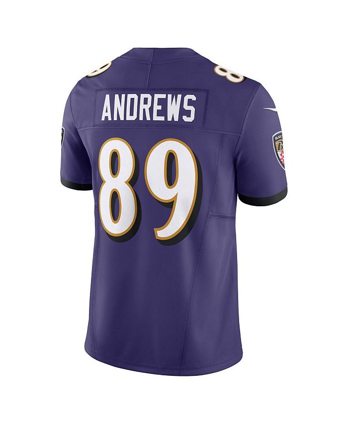 Nike Men's Mark Andrews Purple Baltimore Ravens Game Team Jersey - Purple