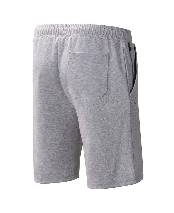 Msx By Michael Strahan Mens Heather Gray Pittsburgh Steelers Trainer Shorts Macys 