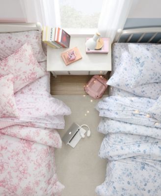 Belinda Cotton Reversible 3 Piece Comforter Set, Full/Queen