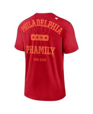 Men's Red Philadelphia Phillies Statement Game Over T-shirt