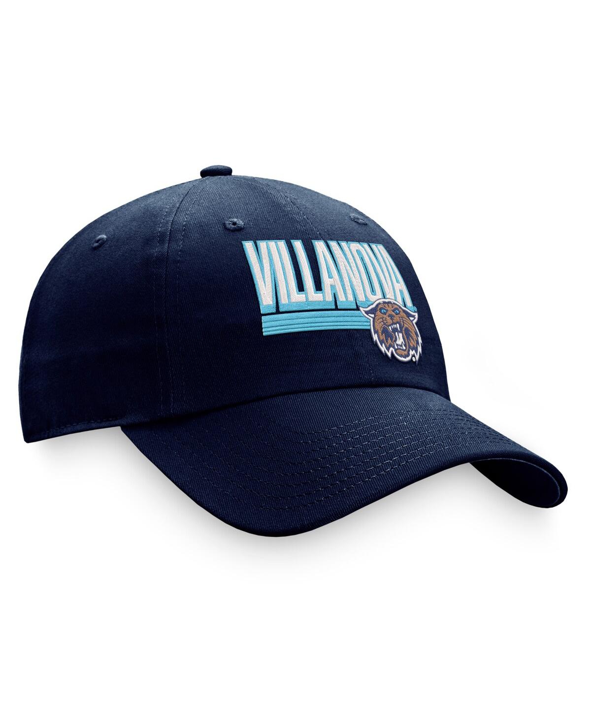Shop Top Of The World Men's  Navy Villanova Wildcats Slice Adjustable Hat