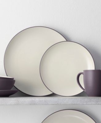Colorwave Coupe 16 Pc. Dinnerware Set, Service for 4
