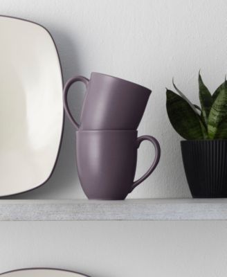 Colorwave Square 16 Pc. Dinnerware Set, Service for 4