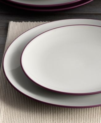 Noritake Colorwave Burgundy Coupe 16-Pc. Dinnerware Set, Service For 4 ...