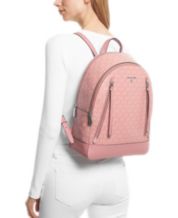 Michael Kors Abbey Medium Signature Backpack - Macy's