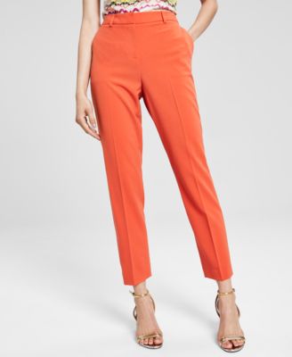 Tahari ASL - Women's Classic Mid-Rise Ankle Pants