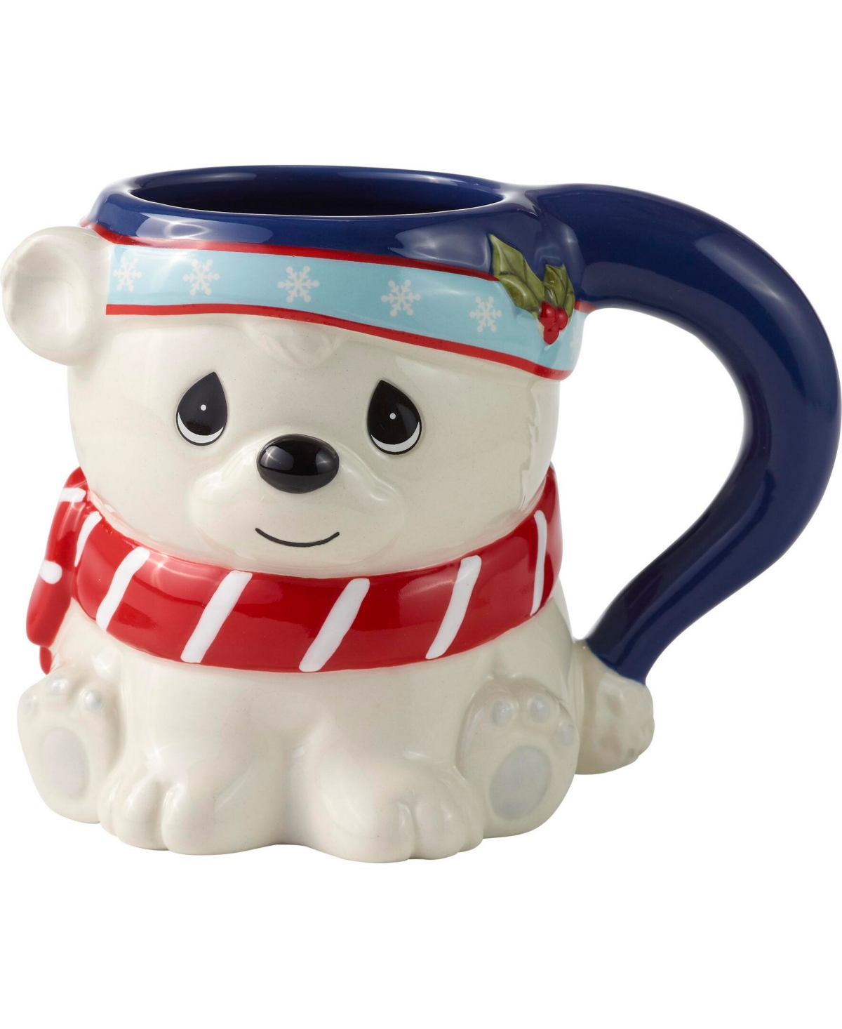 Precious Moments Bear-y Christmas To You Ceramic Mug In Multicolored