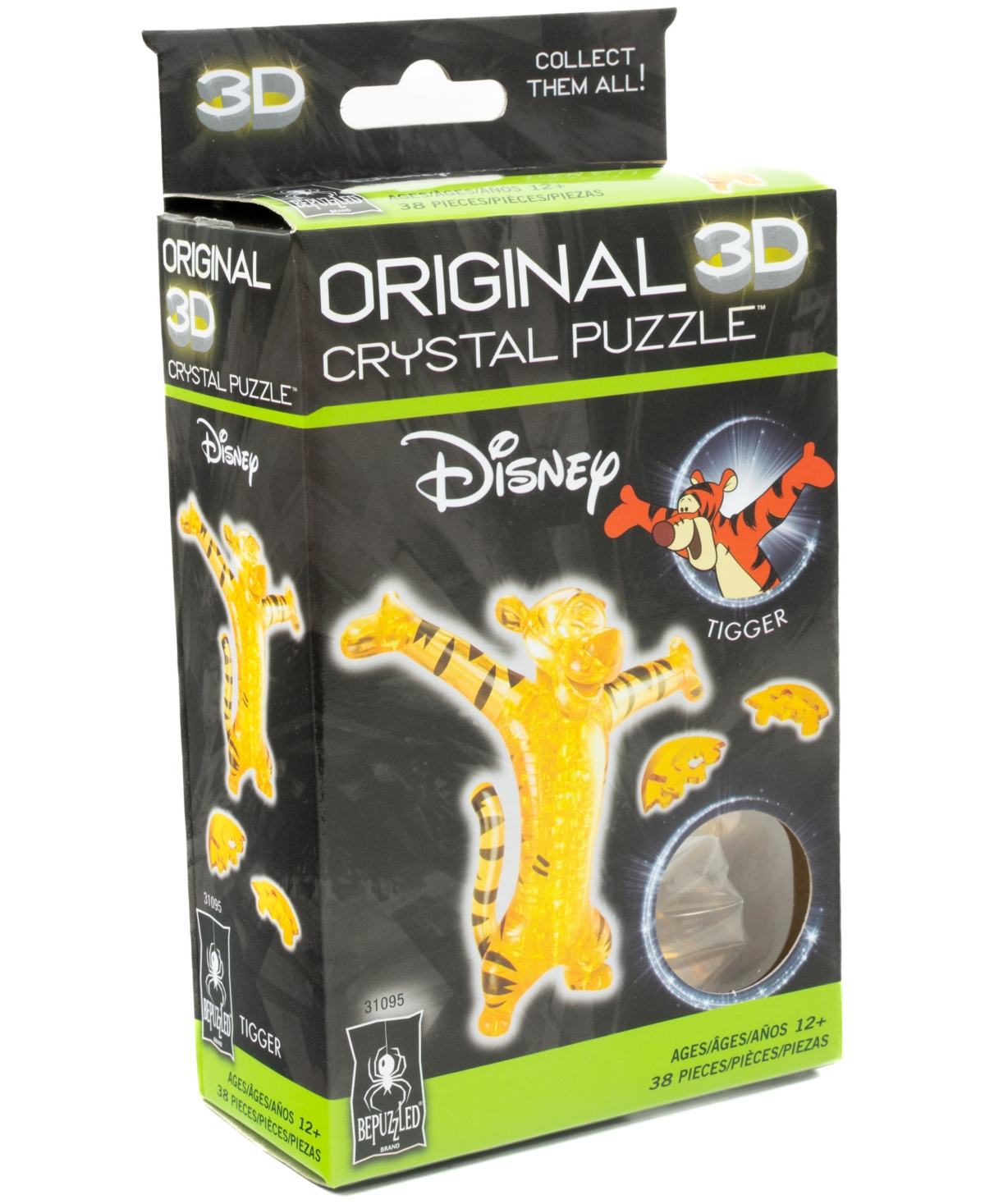 Shop University Games Bepuzzled 3d Crystal Puzzle Disney Tigger, 38 Pieces In No Color