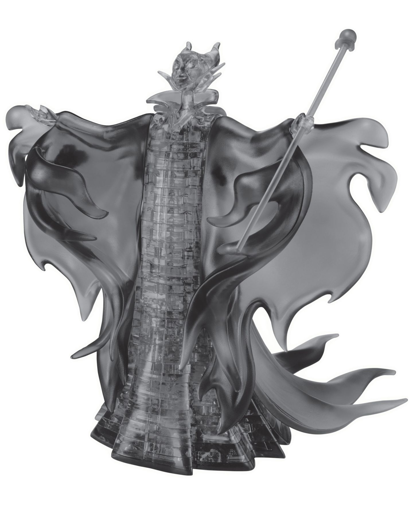 Детская игрушка University Games Bepuzzled 3D Crystal Puzzle Disney Maleficent, 74 Pieces, Ages 12+ — фото 1