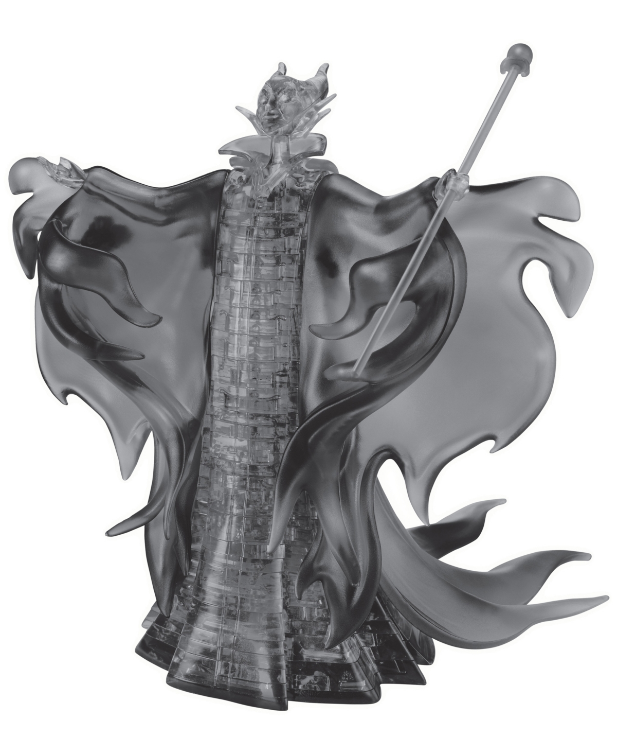 University Games Kids' Bepuzzled 3d Crystal Puzzle Disney Maleficent, 74 Pieces In No Color