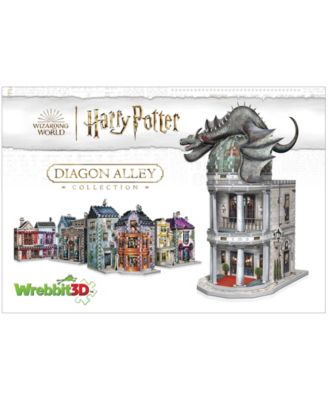 Wrebbit Harry Potter Diagon Alley Collection Gringotts Bank 3D Puzzle, 300 Pieces