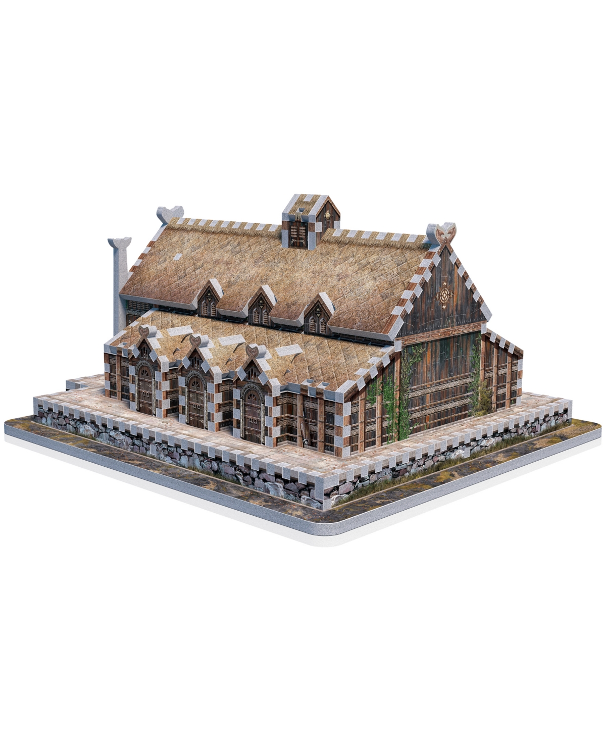 UNIVERSITY GAMES WREBBIT THE LORD OF THE RINGS GOLDEN HALL EDORAS 3D PUZZLE, 445 PIECES 