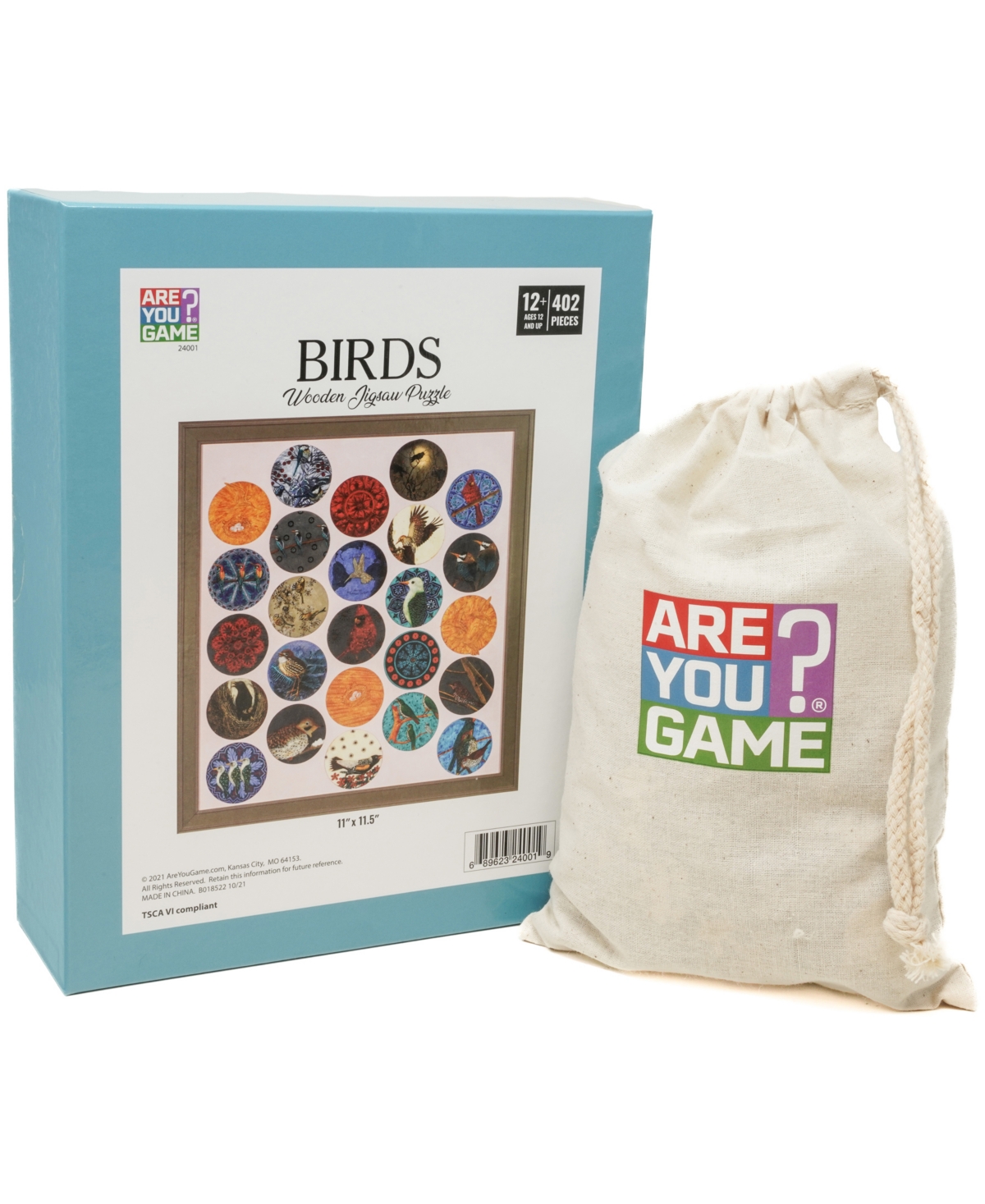 Shop University Games Areyougame.com Wooden Jigsaw Puzzle Birds, 402 Pieces In No Color