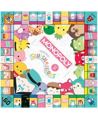 USAopoly Monopoly Game Original Squishmallows Collector's Edition