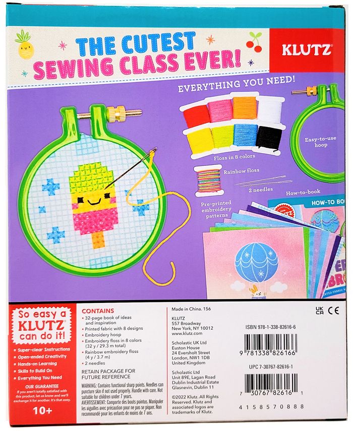Klutz Super Cute Embroidery Set Macy's