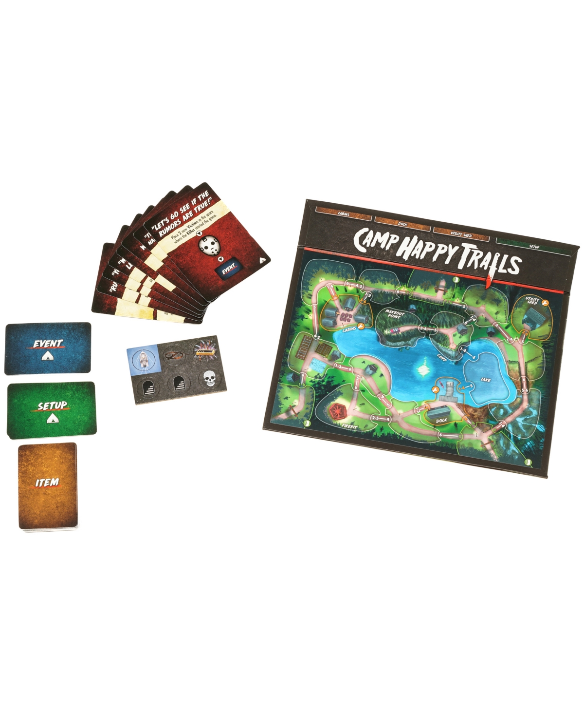 University Games Van Ryder Games Final Girl Starter Set Core Box The Happy Trails Horror In No Color