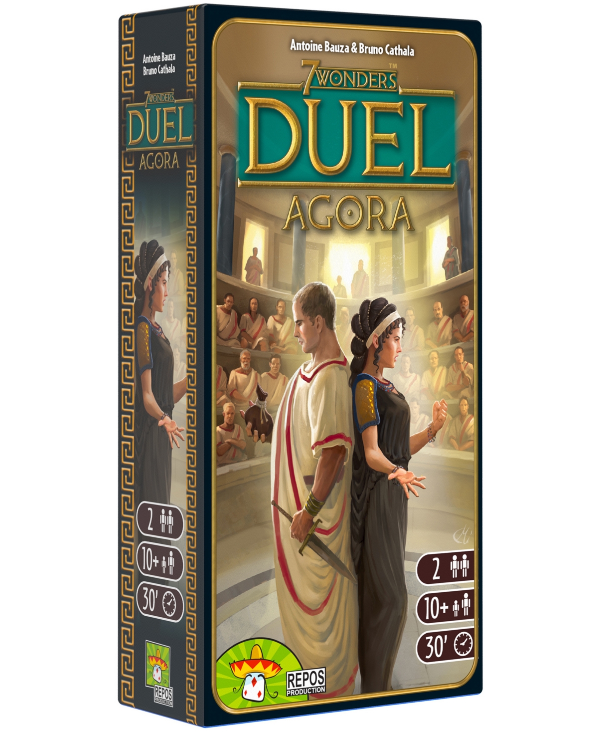 University Games Kids' Repos Production 7 Wonders Duel Agora Expansion In No Color