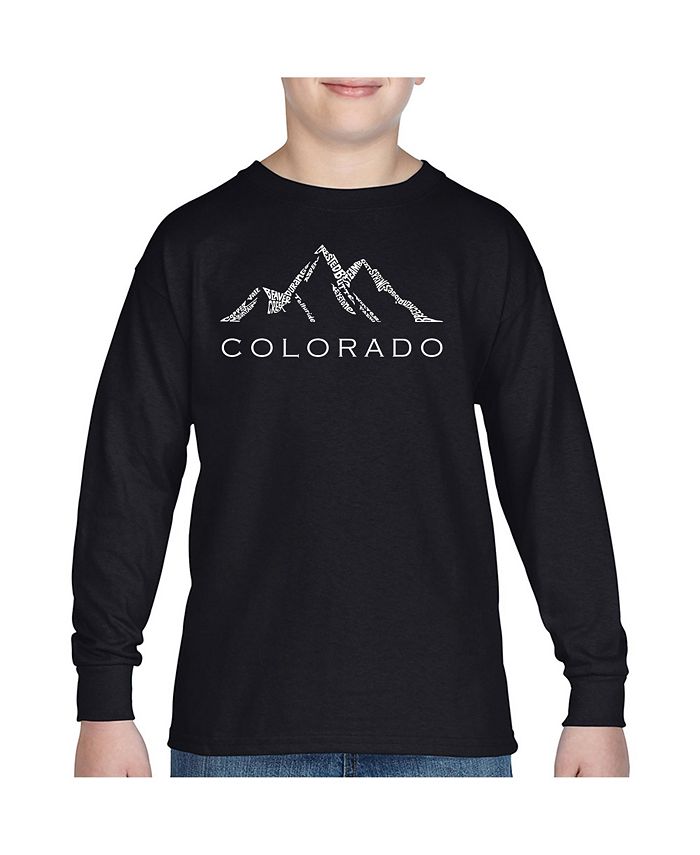 Men's Black Colorado Rockies Big & Tall Pop T-Shirt