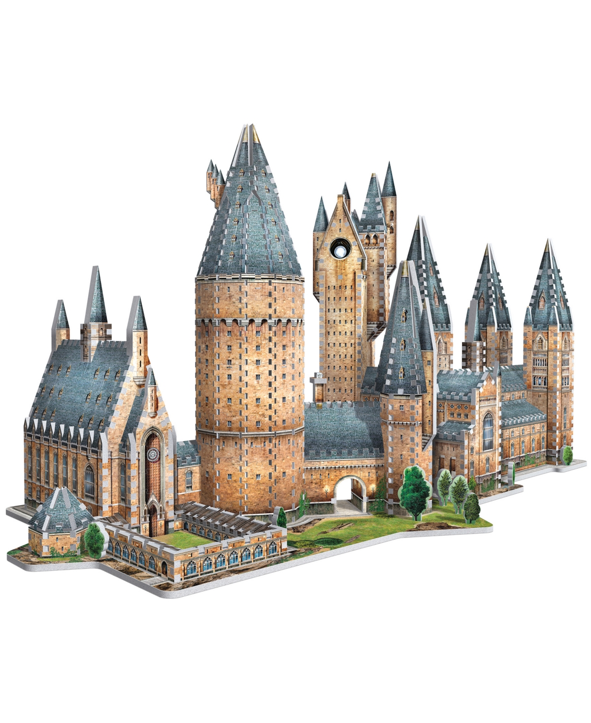 University Games Wrebbit Harry Potter Collection Hogwarts Castle 2 3d Puzzles Great Hall And Astronomy Tower, 1725 Pi In No Color