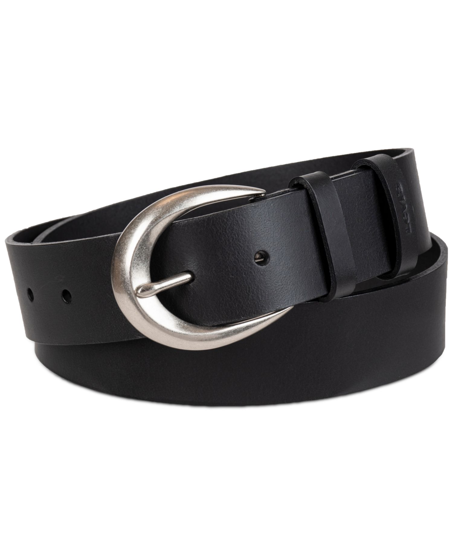 Women's Sliding Loop Casual Leather Pant Belt