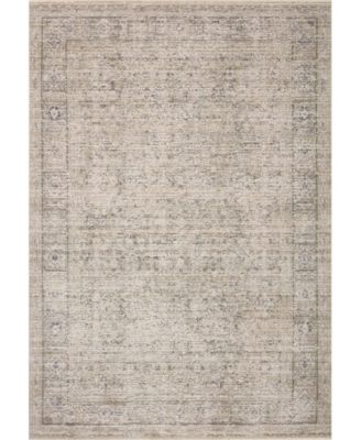 Shop Amber Lewis X Loloi Alie Ale 03 Area Rug In Charcoal