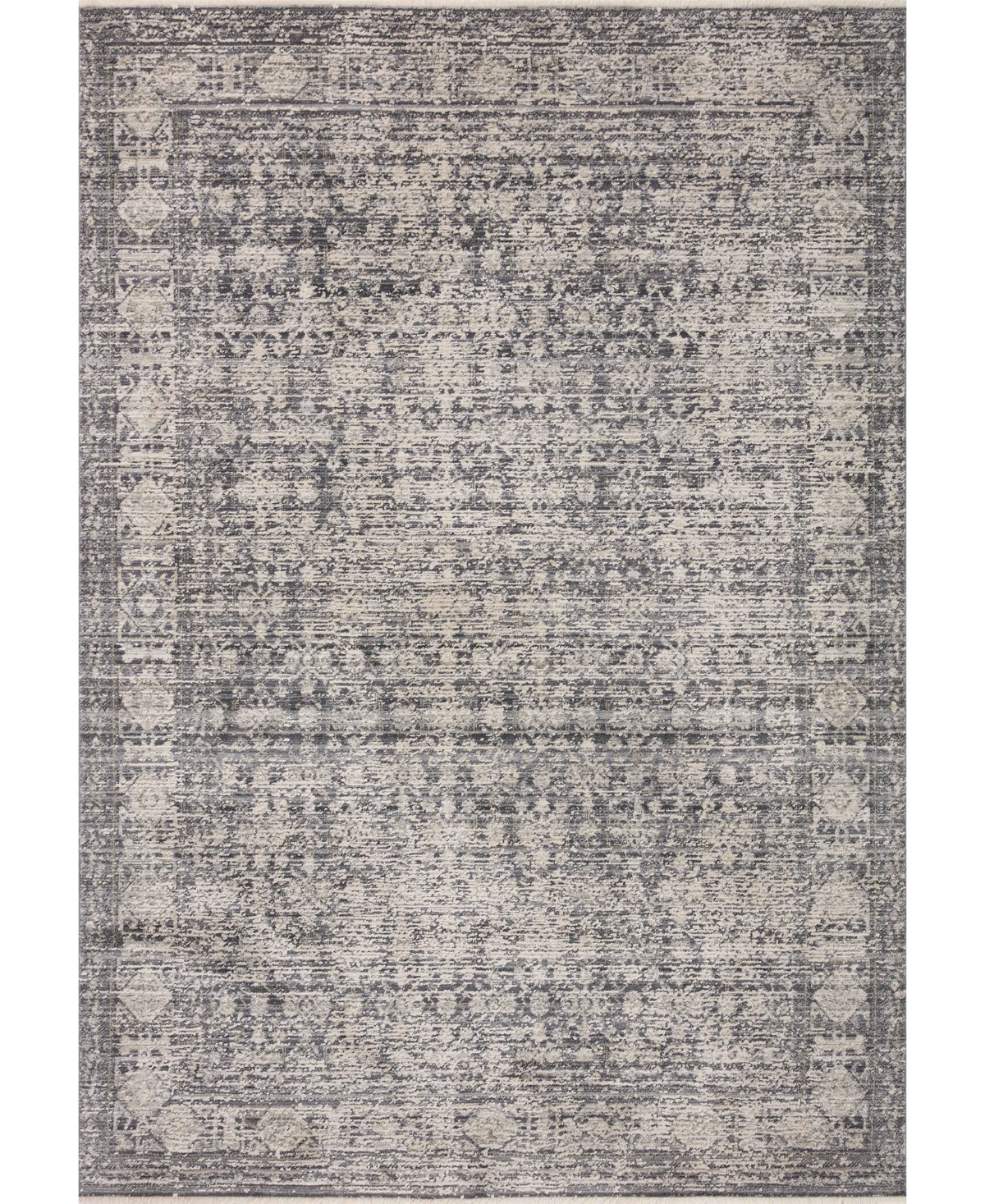 Amber Lewis X Loloi Alie Ale-03 2'3" X 3'10" Area Rug In Charcoal