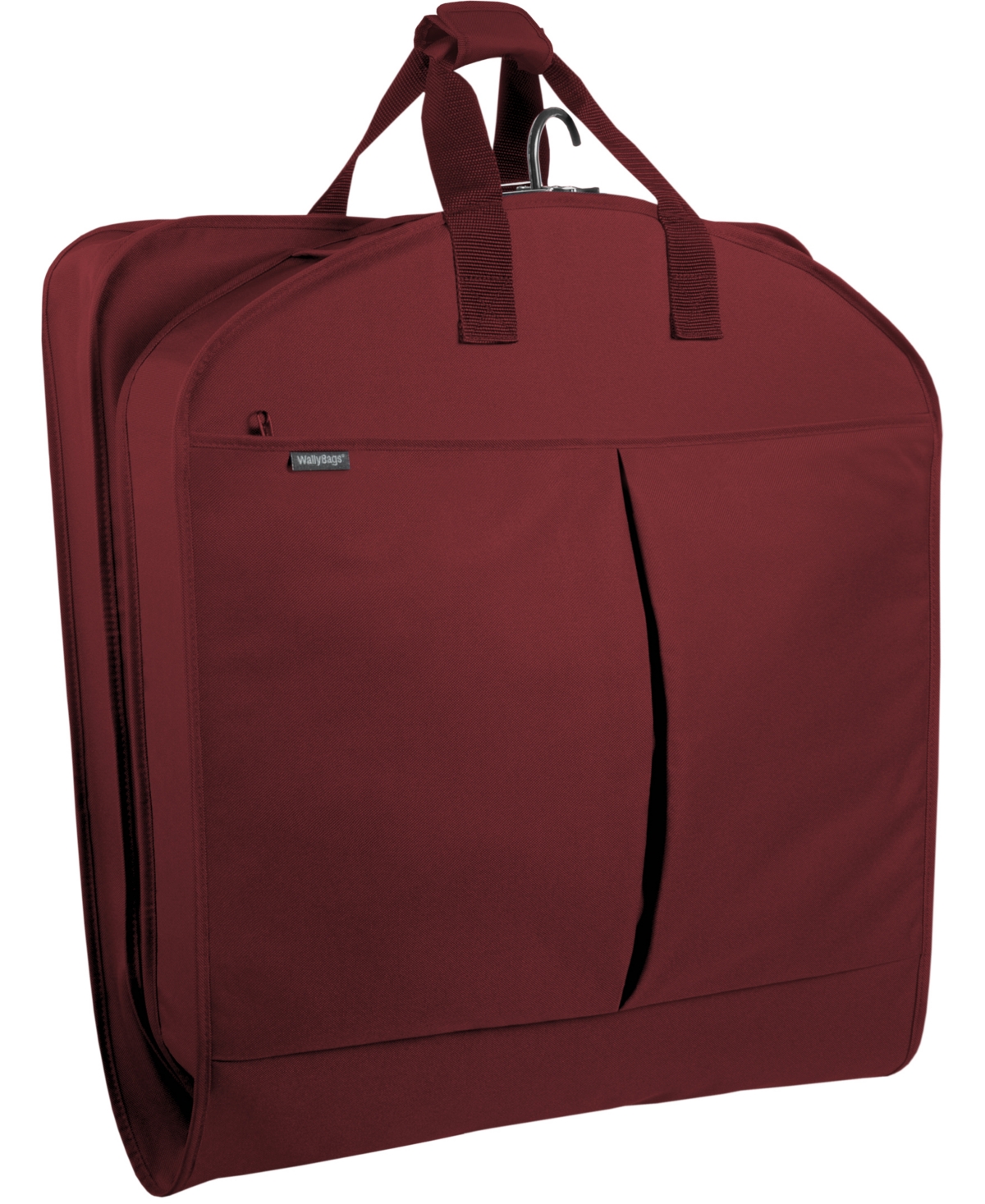 Wallybags 45" Deluxe Extra Capacity Travel Garment Bag With Accessory Pockets In Merlot