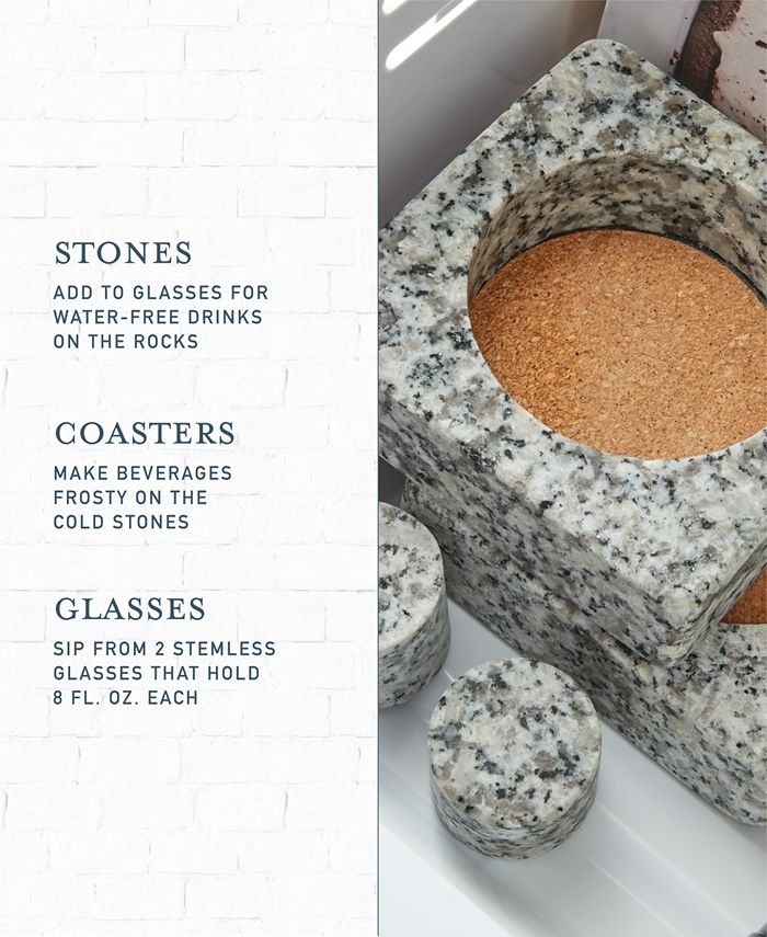 Studio Mercantile Wine Chiller Coaster Set Macy's