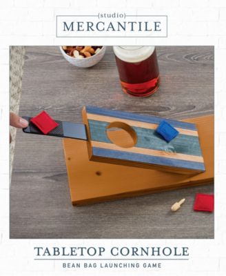 Studio Mercantile Wooden Tabletop Cornhole Game