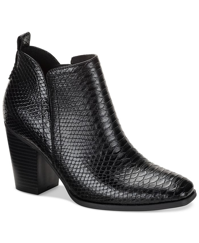 Snakeskin booties macys new arrivals