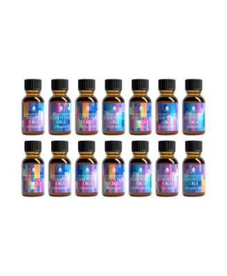 Essential Aromatherapy Oils - 14 Pack Gift Set
