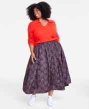 Women's plus size maxi skirts macys online