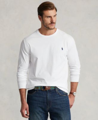 Polo Ralph Lauren - Men's Big & Tall Cotton Jersey Long-Sleeve T-Shirt