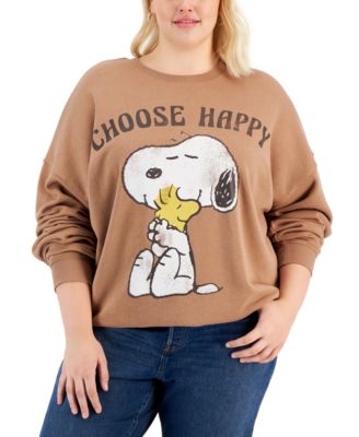 Plus size snoopy sweatshirt sale