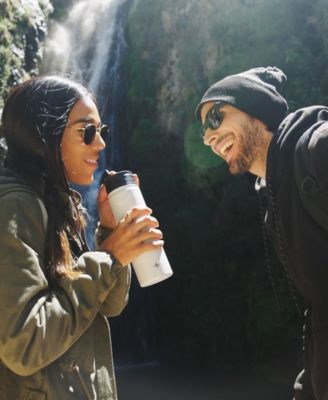 Water Bottle with Flip Lid, Sport Straw Lid, 22 oz