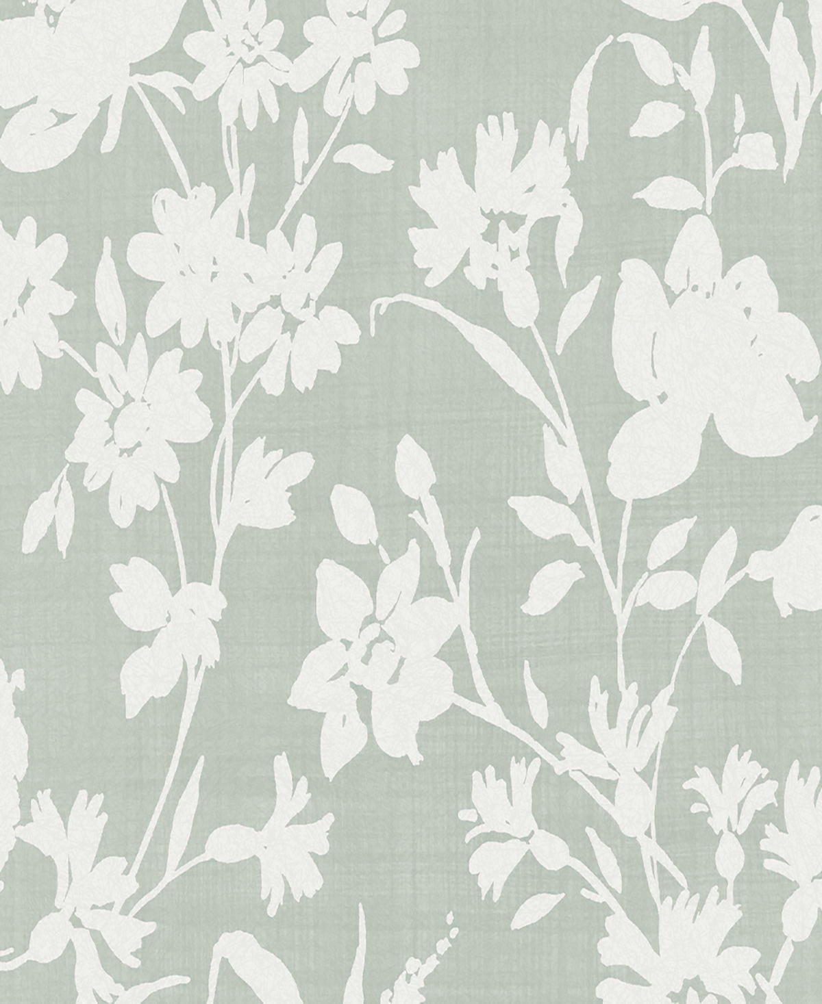 Shop Laura Ashley Rye Removable Wallpaper In Sage Green