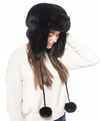 I.N.C. International Concepts Women s Faux Fur Trapper Hat Created for Macy s Macy s