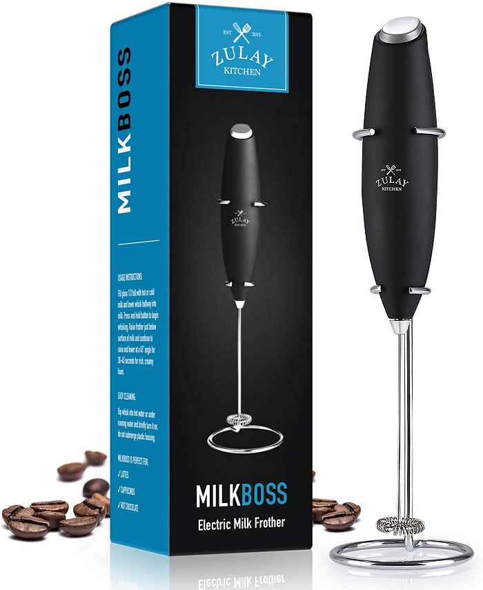 Zulay Kitchen Milk Frother High RPM with Stand - Macy's