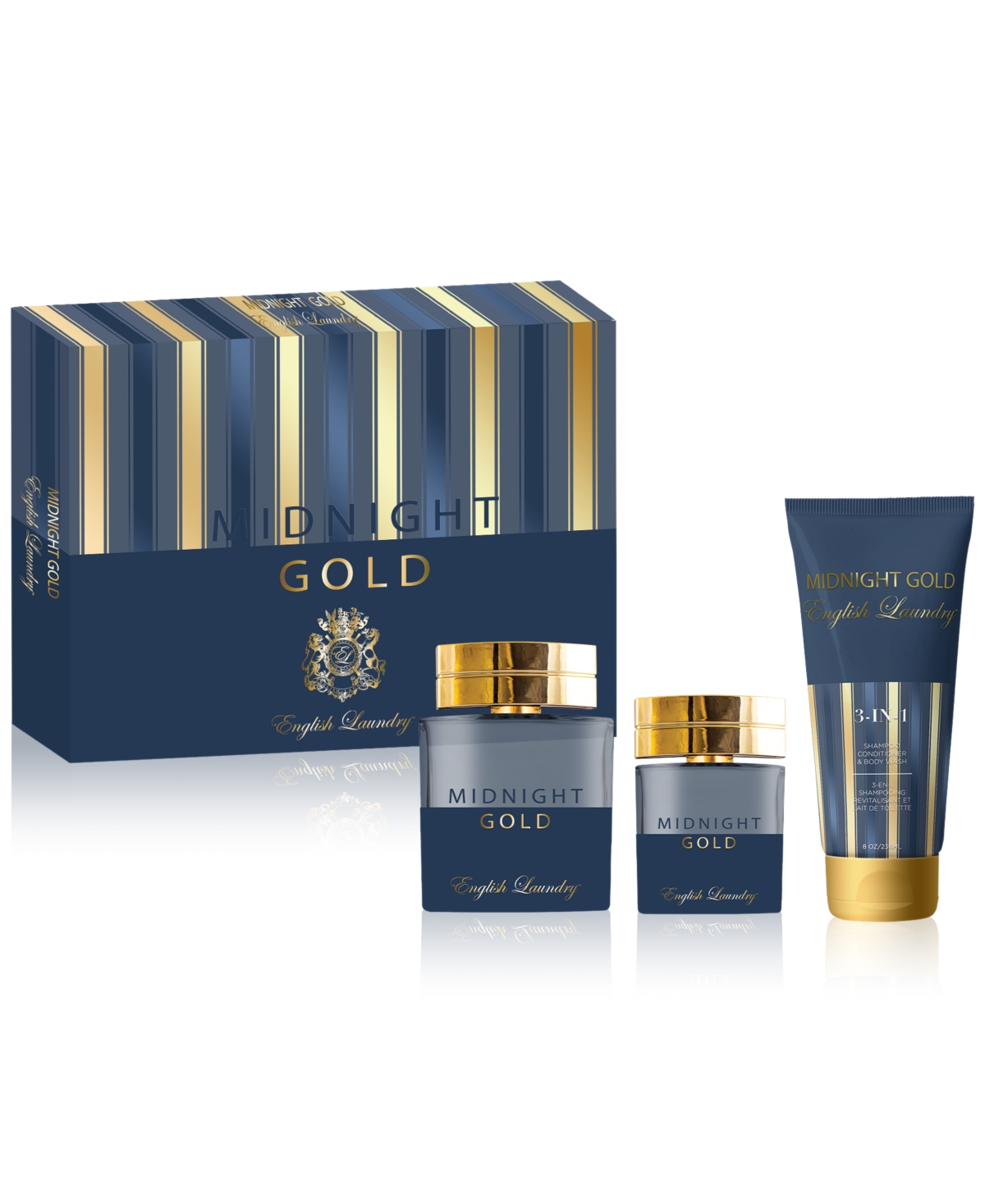 Men's 3-Pc. Midnight Gold Eau de Parfum Gift Set