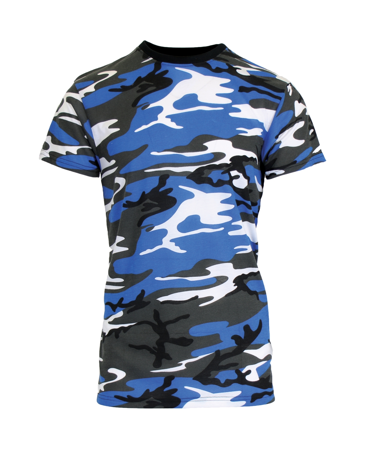 Galaxy By Harvic Men's Camo Printed Short Sleeve Crew Neck T-shirt