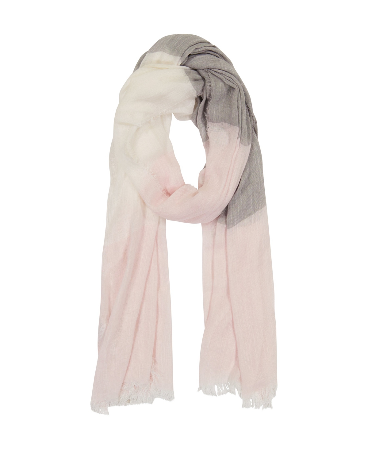 Laundry by Shelli Segal Color Block Stripe Scarf