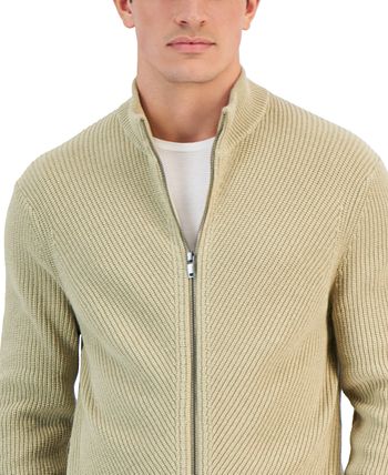Alfani zip clearance up sweater