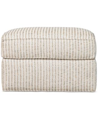 Jalia Fabric Chair Ottoman, Created for Macy's