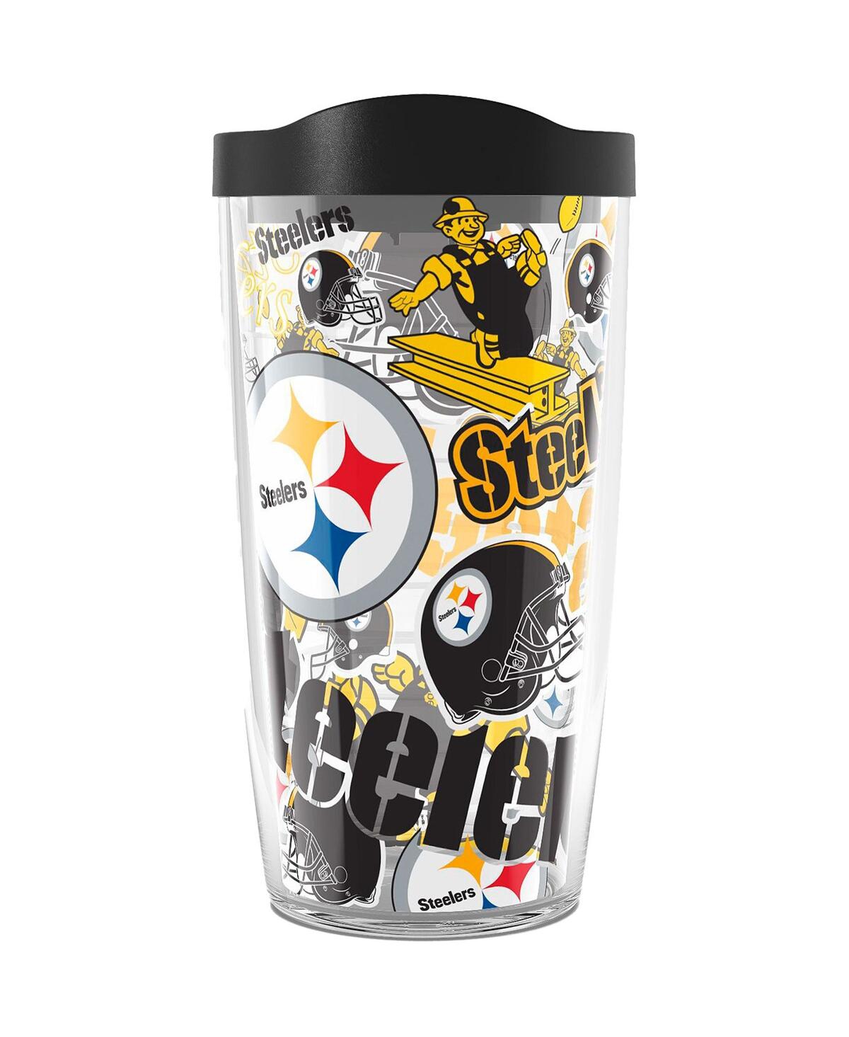 Tervis Tumbler Pittsburgh Steelers 16 oz Allover Classic Tumbler In Multi
